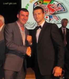 Calzaghe Froch fight