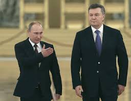 Viktor Yanukovitch et Poutine