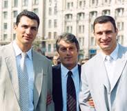 Yushchenko et Vitali Klitschko