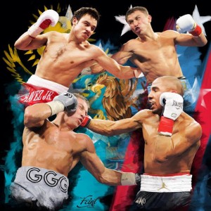 Chavez Golovkin boxe