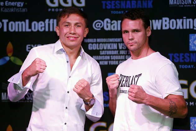 Golovkin Geale photo