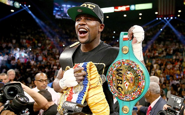 Mayweather WBC Champ