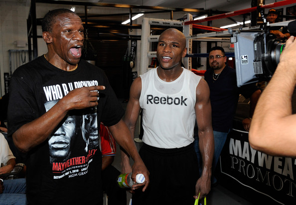 Mayweather Sr et Floyd Jr