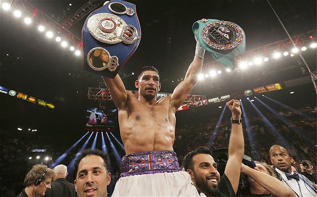 Khan Mayweather Wembley
