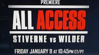 All access Stiverne Wilder boxe