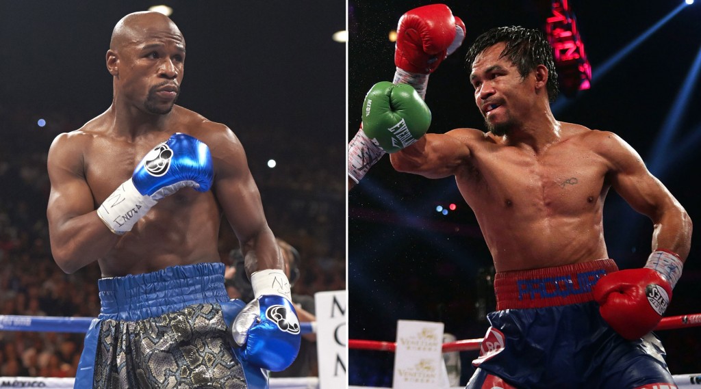 Pacquiao Mayweather contrat