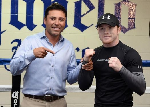 De La Hoya Mayweather Canelo