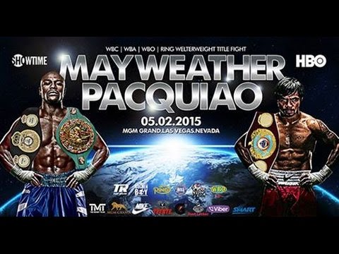 De La Hoya Mayweather vs Pacquiao