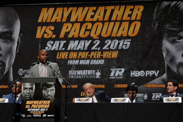 Mayweather Pacquiao Press conference