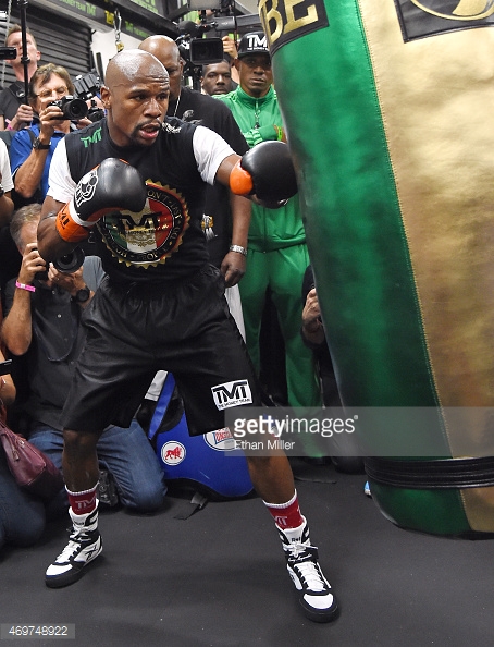 Mayweather Workout picture