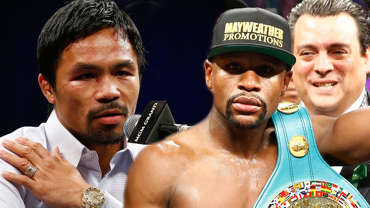 Mayweather Pacquiao Lache post