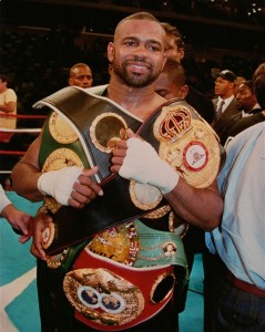 Roy Jones Jr champion du monde