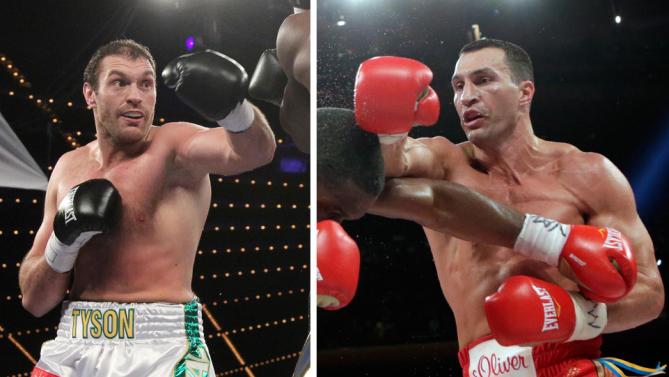 Klitschko Fury Boxing