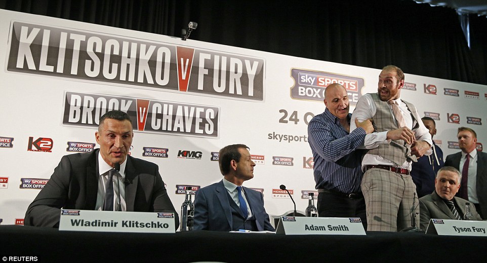 Fury Klitschko batman clown picture