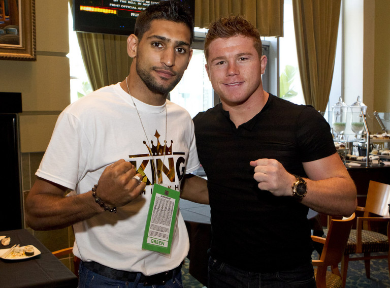 Amir Khan vs. Canelo Alvarez annoncé pour le 7 Mai