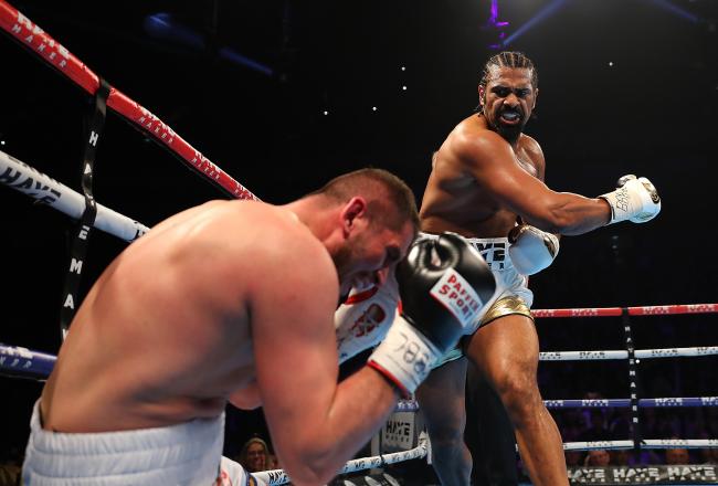 David Haye défait Arnold Gjergjaj en deux rounds, Vise à présent Briggs