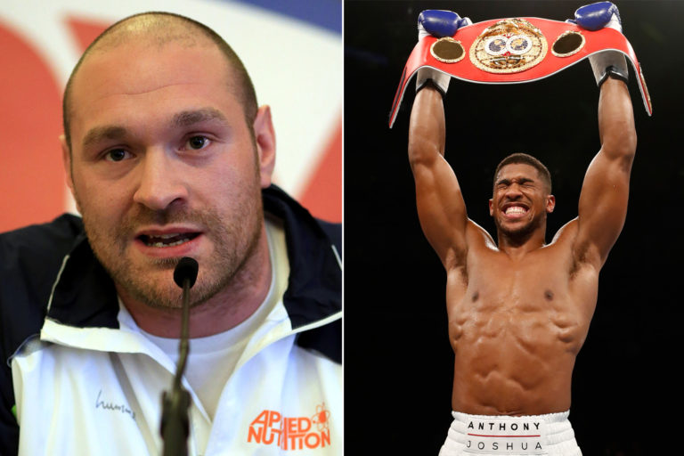 Anthony Joshua vs. Tyson Fury : Les discussions débutent