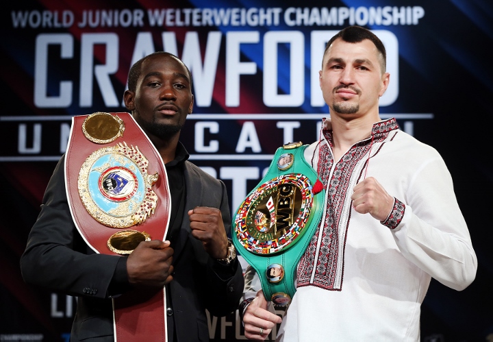 Compte à rebours : Crawford vs. Postol Unification