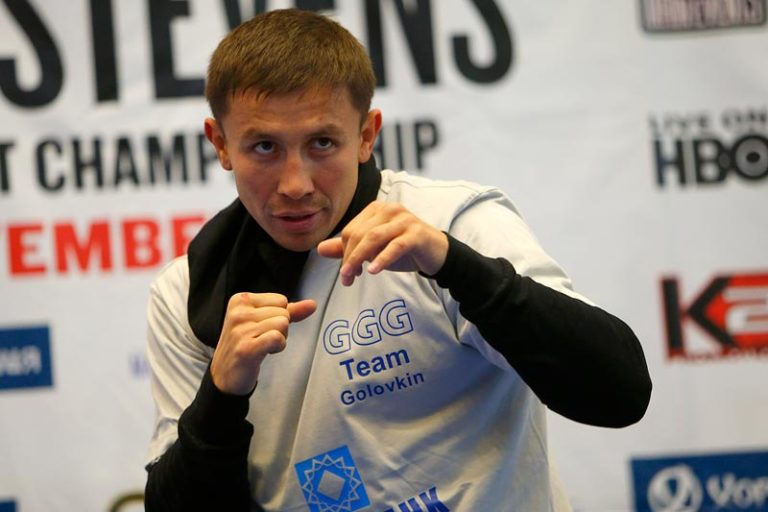 Gennady Golovkin vs. Kell Brook – GGG s’entraîne à Big Bear, CA