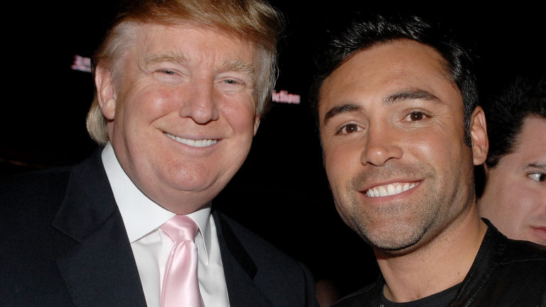 De La Hoya : « Donald Trump a refusé d’assister au combat de Canelo ! »