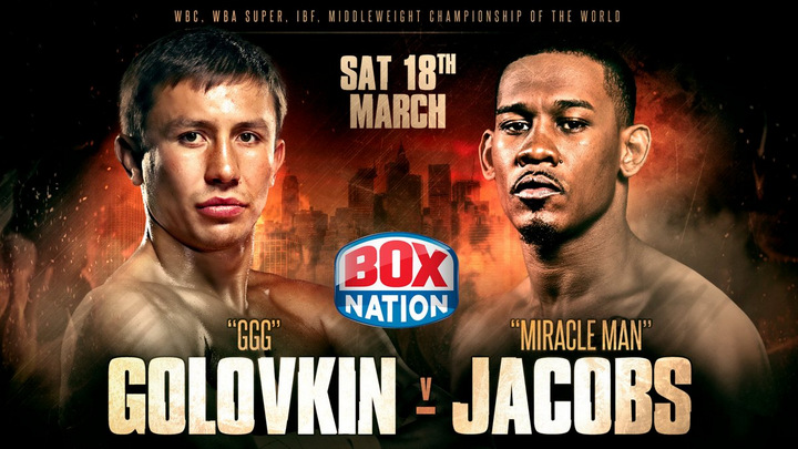Pesée de 7 jours : Golovkin, 162 lbs – Jacobs, 167.8 lbs