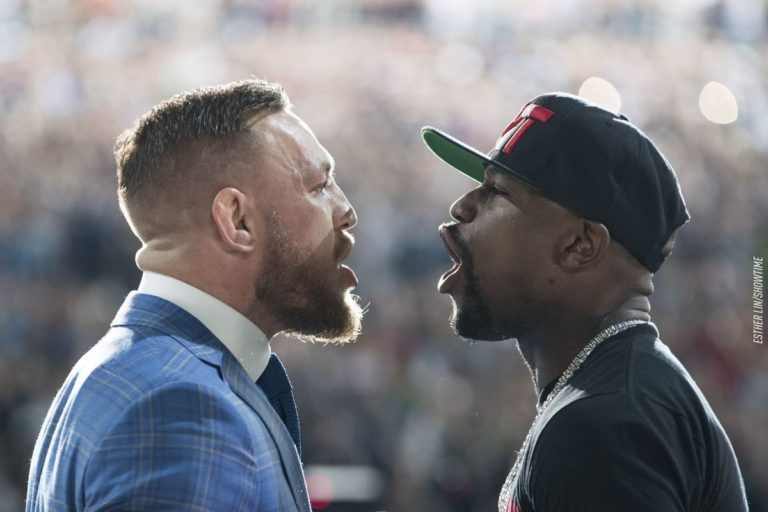 Tournée mondiale à Toronto : Le jeu d’intimidation entre Mayweather et McGregor se poursuit !