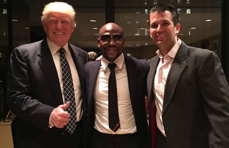 Floyd Mayweather appuie Donald Trump pour son franc parler envers les femmes : « Grab Her By The P*ssy ! »