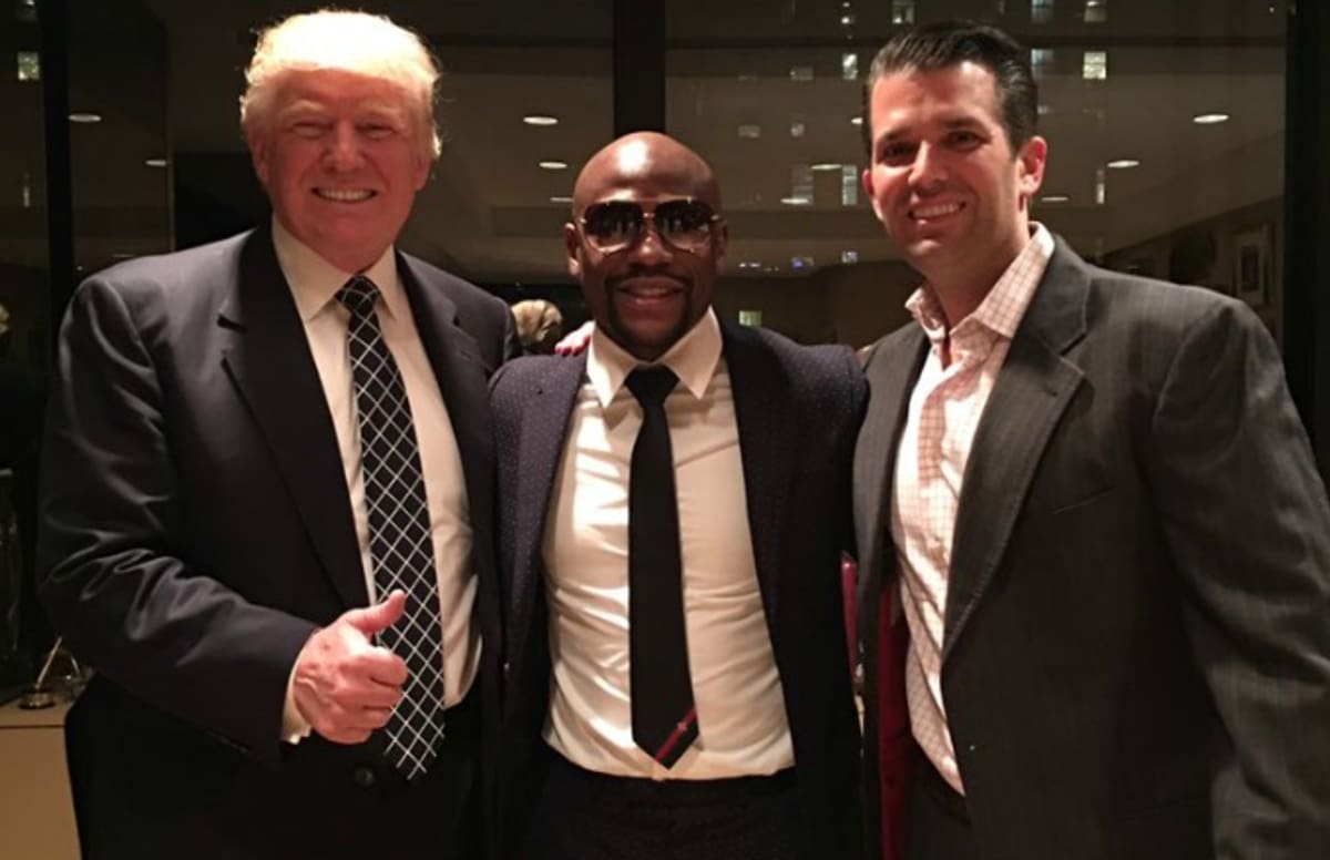 Floyd Mayweather appuie Donald Trump pour son franc parler envers les femmes : « Grab Her By The P*ssy ! »