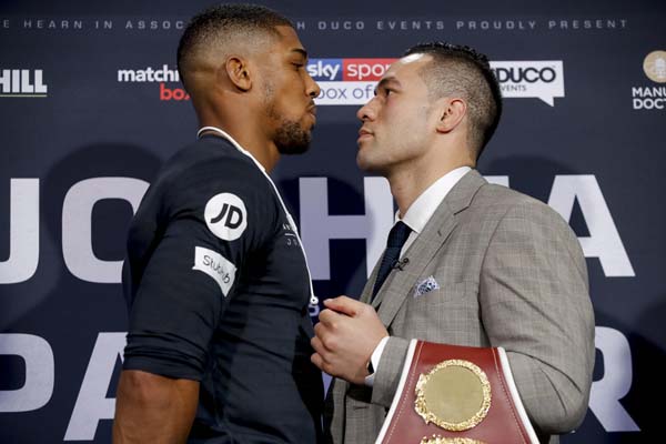 Joshua vs. Parker : Anthony Joshua avise les parieurs qu’il va l’emporter par knockout !