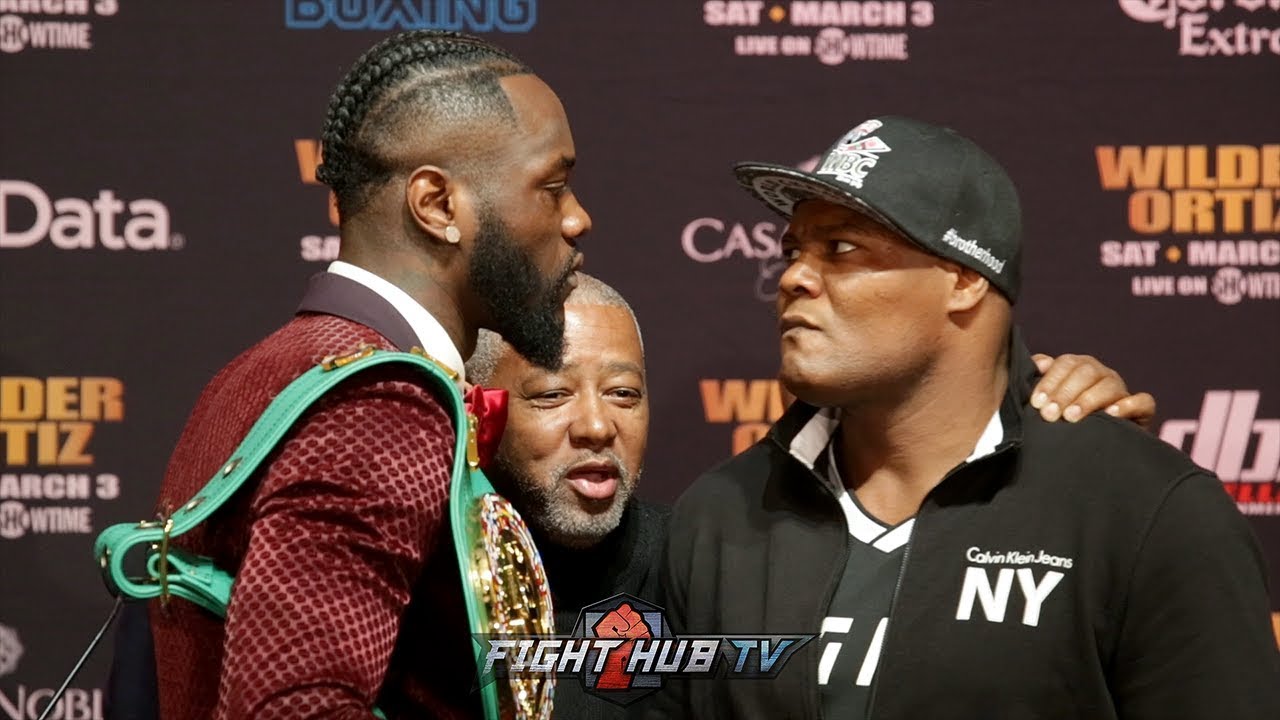 Deontay Wilder vs. Luis Ortiz (face à face)