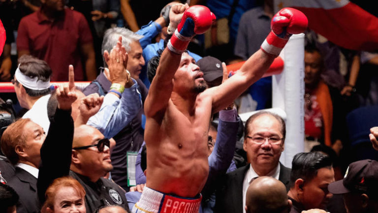 Manny Pacquiao bat Lucas Matthysse par TKO au 7e round, Nouveau champion WBA !