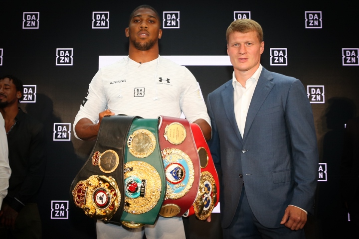 Povetkin : « Joshua est un plus gros challenge que Klitschko ! »