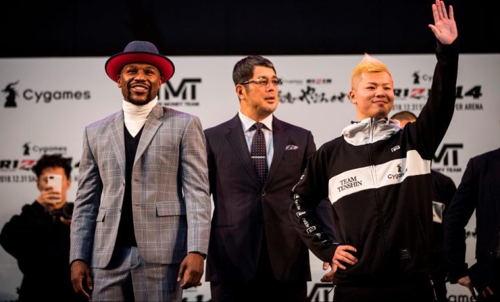 Nasukawa : « Je vais descendre Mayweather, J’attends ce moment avec impatience ! »