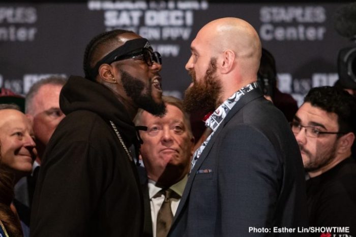 Deontay Wilder et Tyson Fury visent le knockout