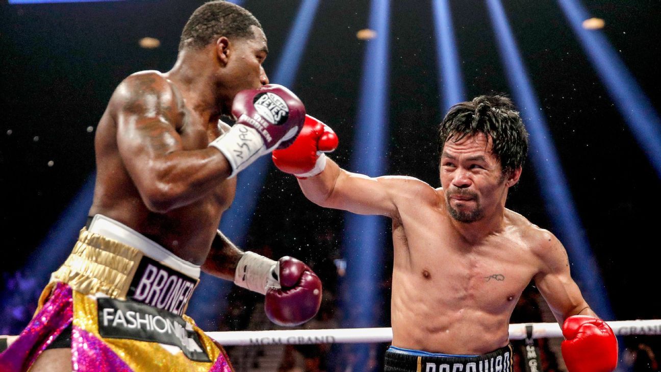 Manny Pacquiao bat Adrien Broner par décision unanime