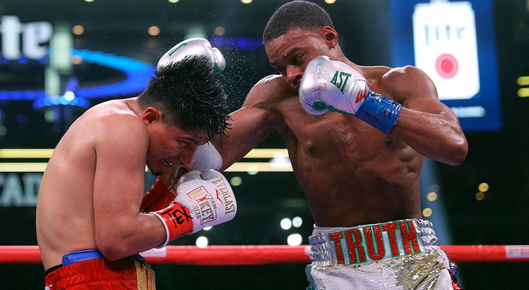 Errol Spence Jr. dominant face à Mikey Garcia, Conserve son titre IBF des mi-moyens