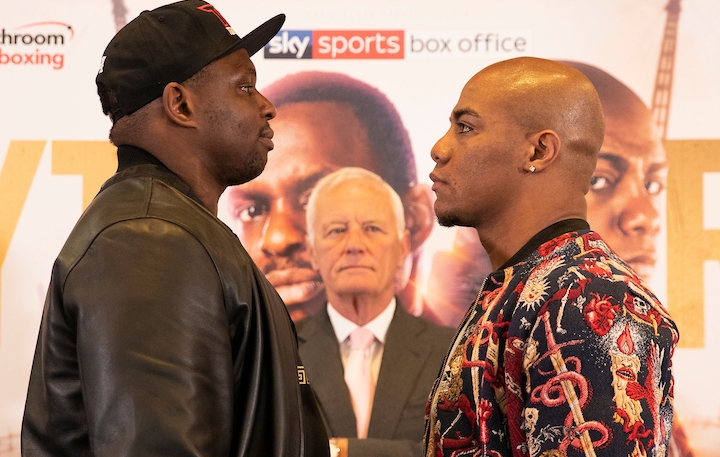Dillian Whyte : « Je mets tout mon focus sur Oscar Rivas, Je vais le détruire ! »