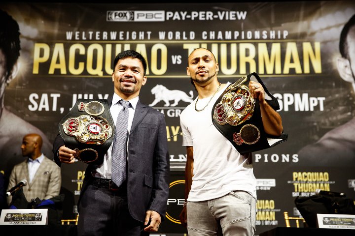 Keith Thurman : « Pour devenir une légende du sport, je dois vaincre Pacquiao ! »