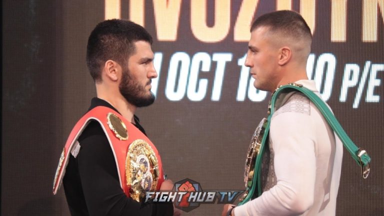 Premier face à face entre Artur Beterbiev vs. Oleksandr Gvozdyk