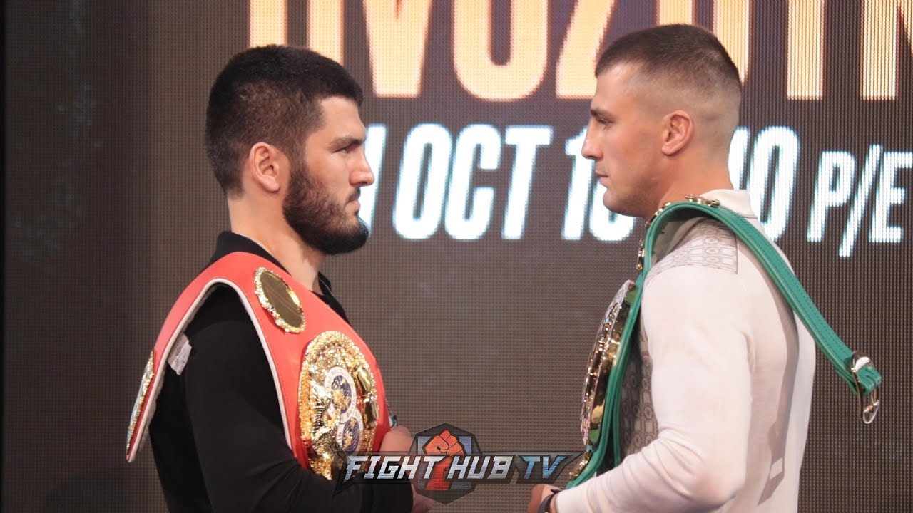 Premier face à face entre Artur Beterbiev vs. Oleksandr Gvozdyk