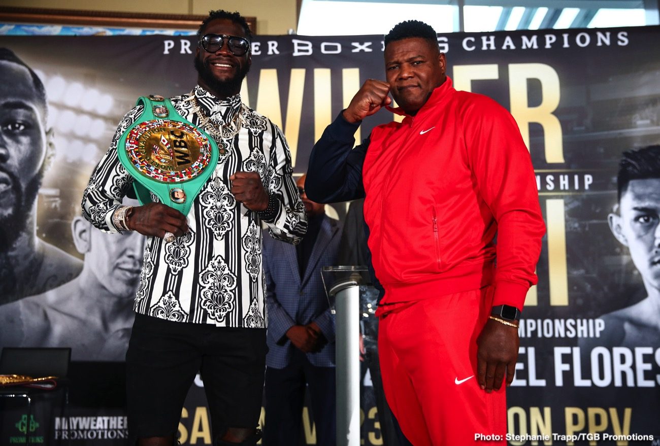 Analyse et Prédiction : Deontay Wilder vs. Luis Ortiz 2