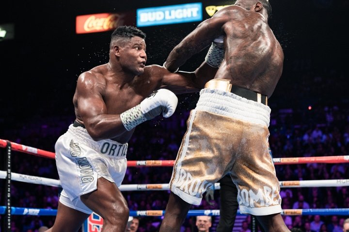 Luis Ortiz : « J’avais toute ma tête quand je suis allé au tapis, L’arbitre m’a compté trop rapidement ! »