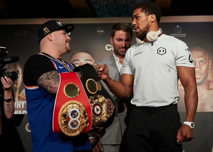 Anthony Joshua rejette les propos de Andy Ruiz disant qu’il n’a pas eu mal dans le premier combat