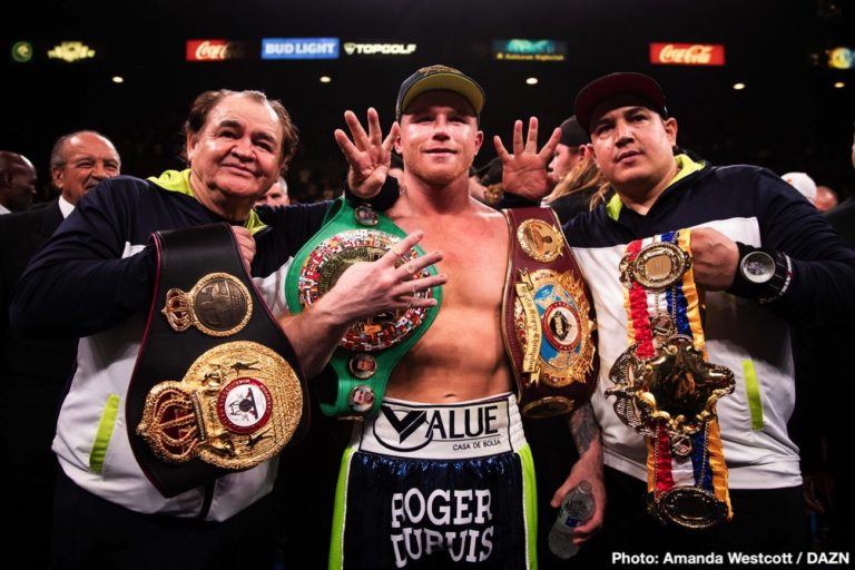 Canelo Alvarez laisse vacant le titre WBO des mi-lourds