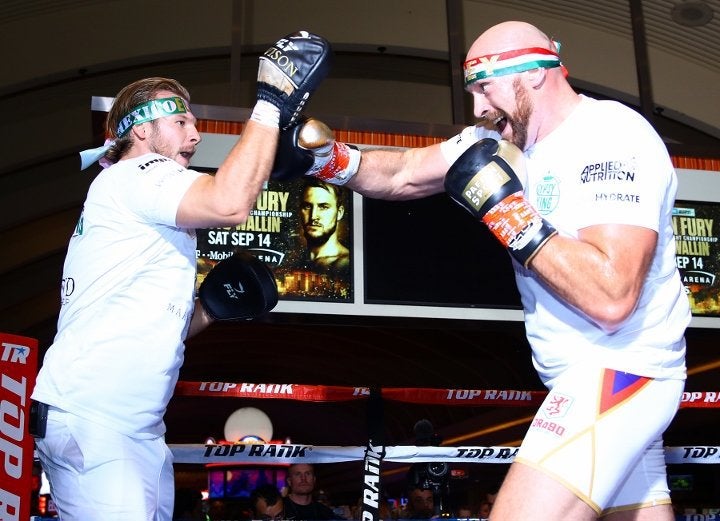 Tyson Fury met fin à son association avec son entraîneur Ben Davison