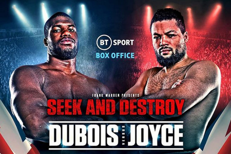 Daniel Dubois vs. Joe Joyce officiel pour le 11 Avril