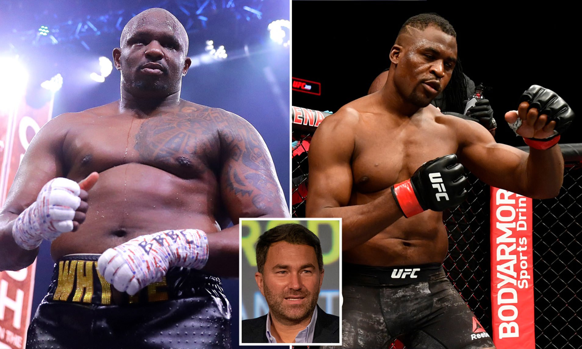 Eddie Hearn prévoit contacter Dana White pour faire le combat Dillian Whyte vs. Francis Ngannou