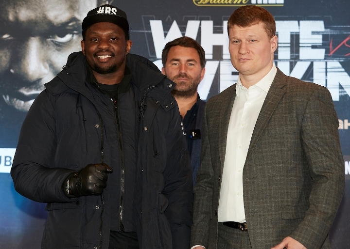 Whyte vs. Povetkin, Taylor vs. Serrano, le 8 ou 15 Août, Sur Fight Camp PPV