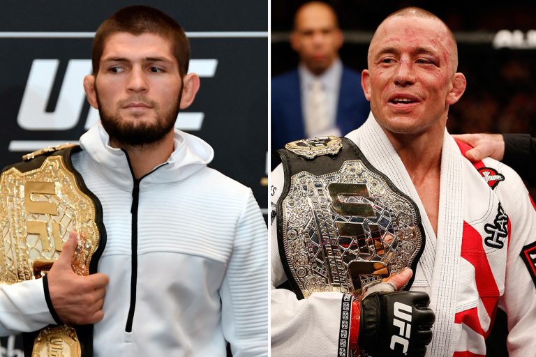 Dana White maintenant ouvert à un combat Khabib Nurmagomedov vs. Georges St-Pierre