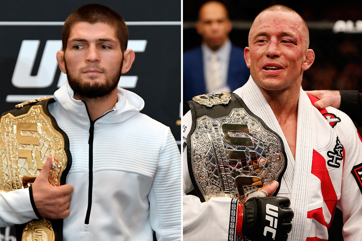 Dana White maintenant ouvert à un combat Khabib Nurmagomedov vs. Georges St-Pierre